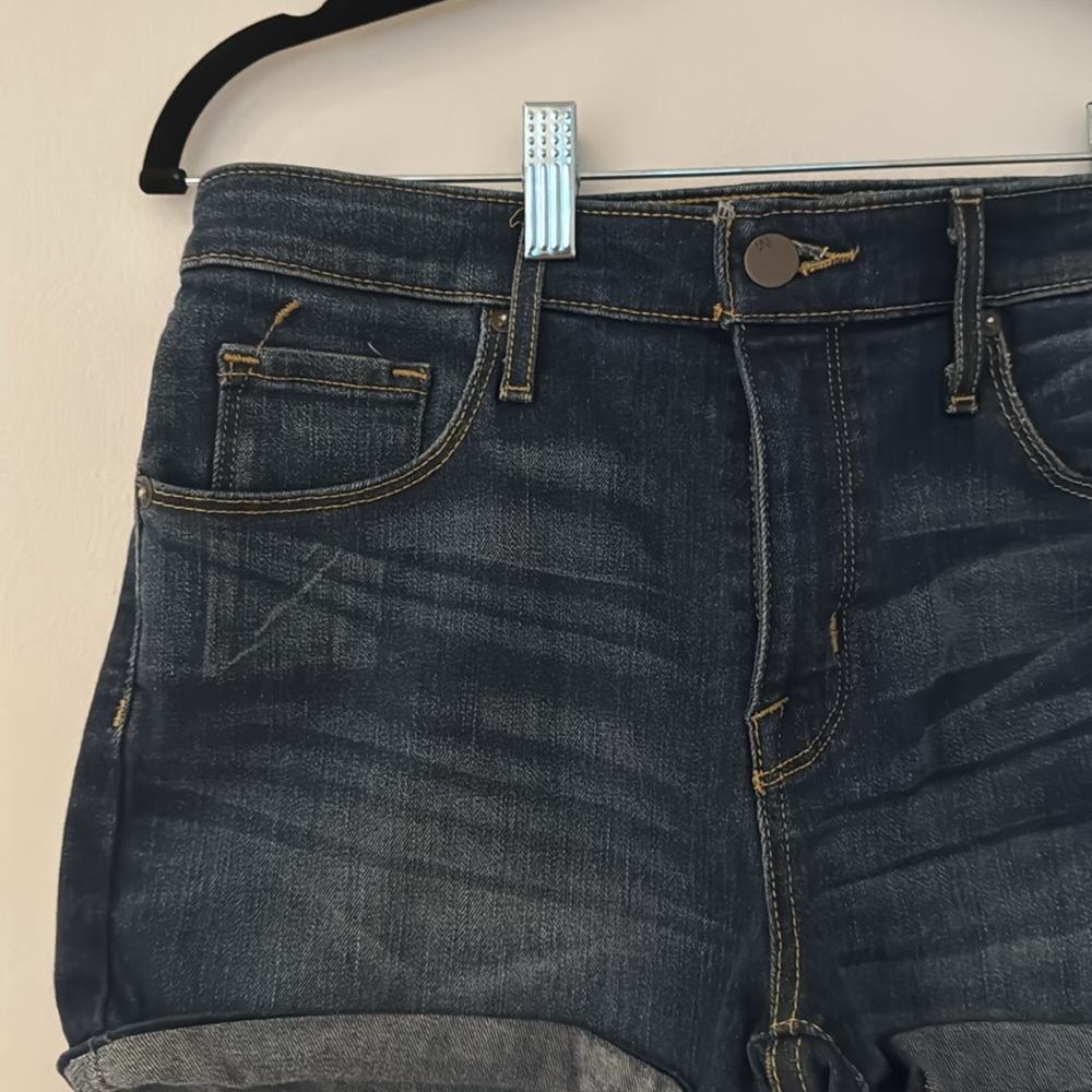 Missimo High Rise Denim Short - Picture 2 of 4